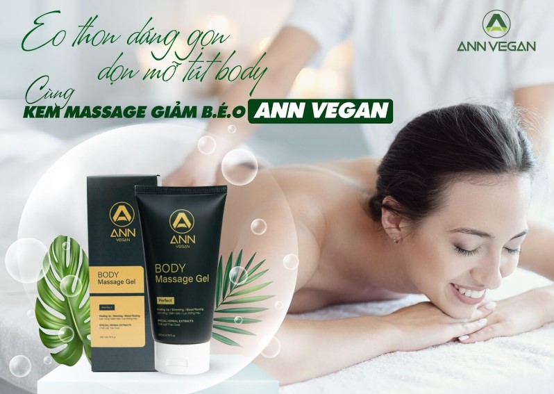 Gel tan mỡ Ann Vegan