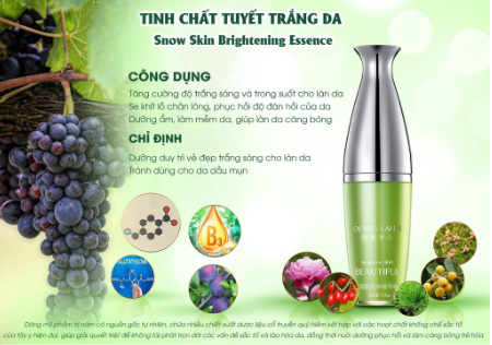 Tinh chất Tuyết Trắng Da DIMAN